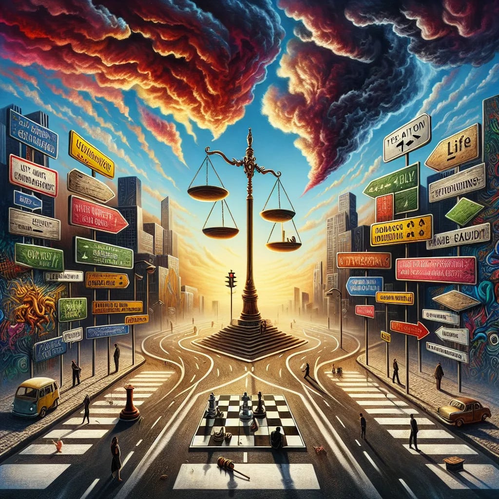 Right, Wrong, and Everything In Between: Wrestling with Morality in a Noisy World Cover